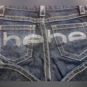 bebe Crystal Rhinestone Jeans Size 25